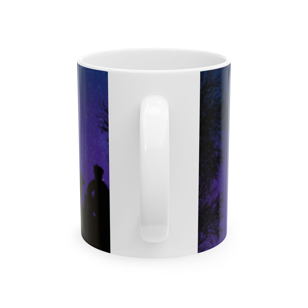Starry Night Ceramic Mug - 11oz & 15oz | Perfect for Stargazers & Coffee Lovers