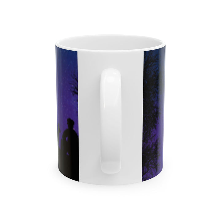 Starry Night Ceramic Mug - 11oz & 15oz | Perfect for Stargazers & Coffee Lovers