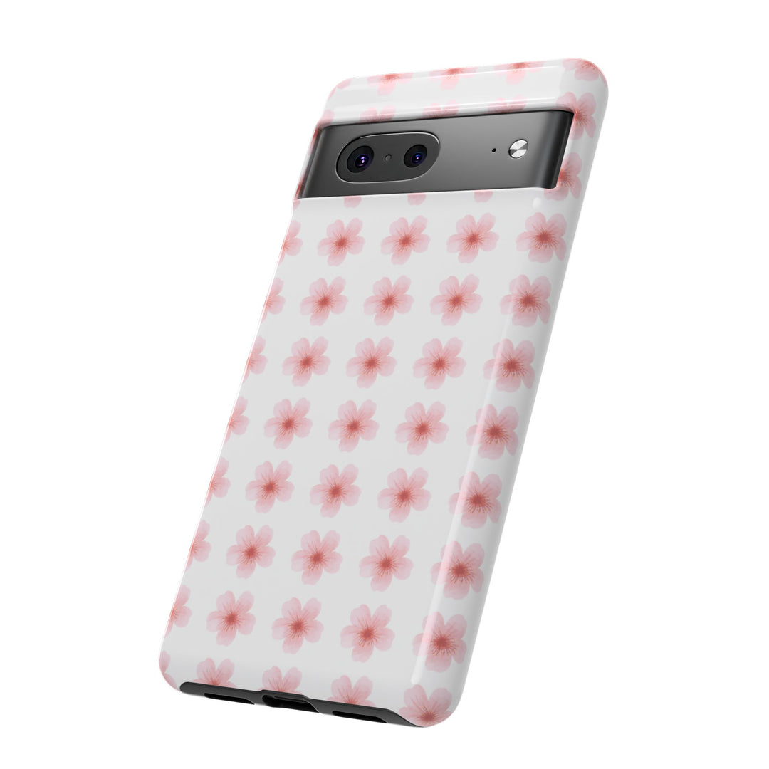 Cherry Blossom Tough Phone Case - Floral Design for Spring & Summer