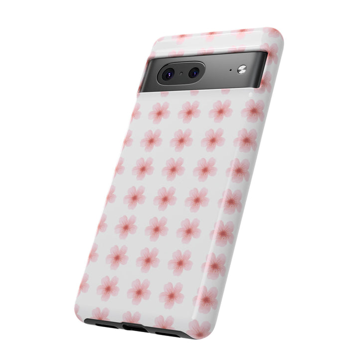 Cherry Blossom Tough Phone Case - Floral Design for Spring & Summer