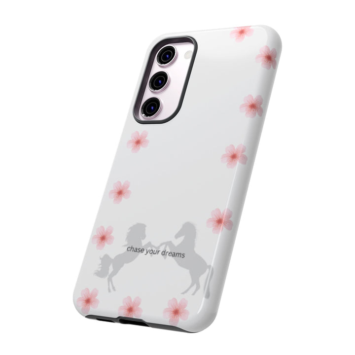 Chase Your Dreams Floral Phone Case