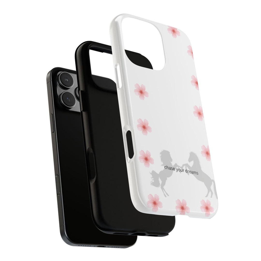 Chase Your Dreams Floral Phone Case