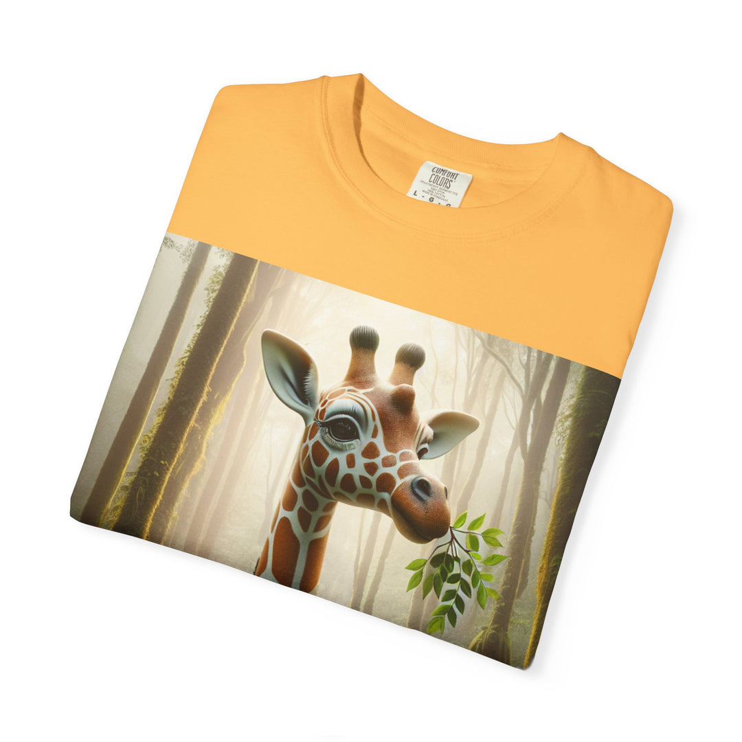 Playful Giraffe Unisex T-Shirt - Nature-Inspired Graphic Tee