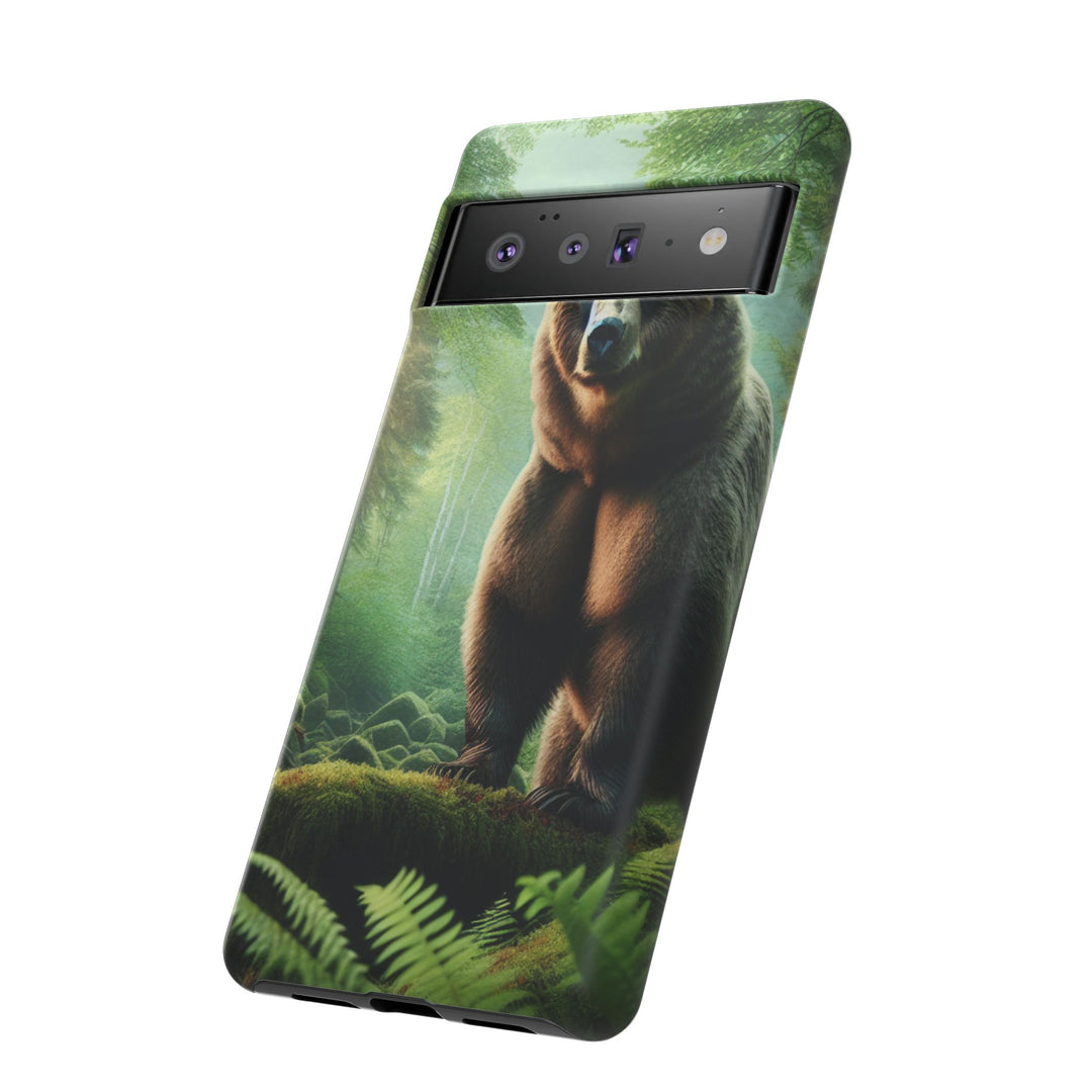 Wildlife Phone Case - Tough Bear Design for Nature Lovers