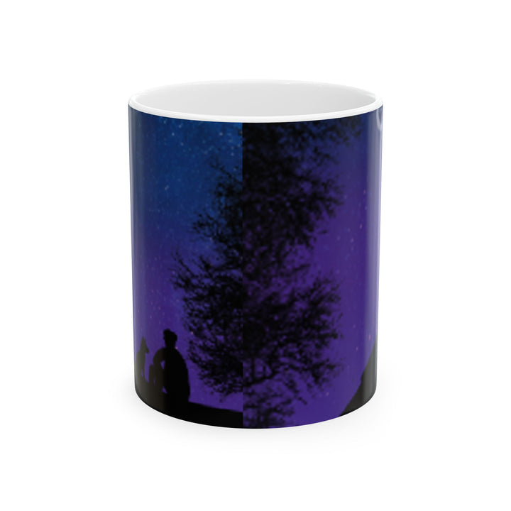 Starry Night Ceramic Mug - 11oz & 15oz | Perfect for Stargazers & Coffee Lovers