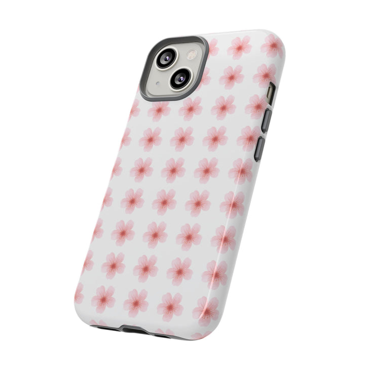 Cherry Blossom Tough Phone Case - Floral Design for Spring & Summer