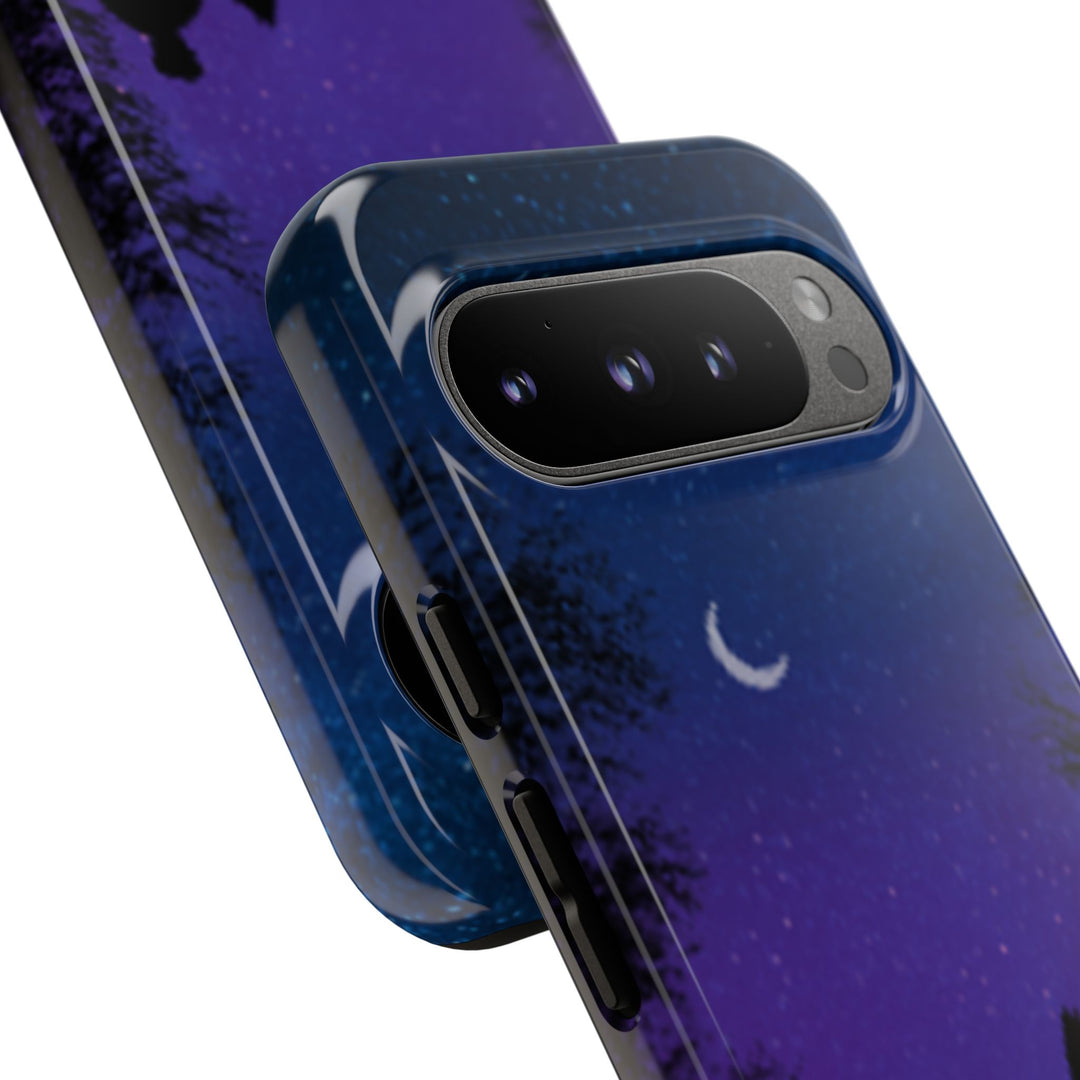 Starry Night Phone Case for Dog Lovers