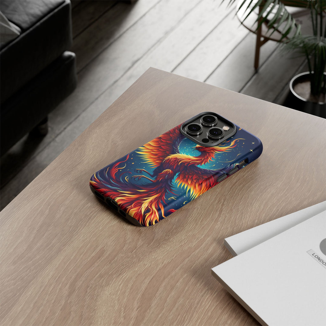 Phoenix Tough Cases - Bold Protective Phone Case with Colorful Firebird Design