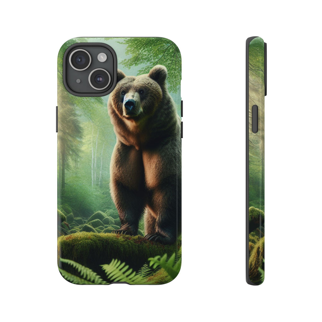 Wildlife Phone Case - Tough Bear Design for Nature Lovers