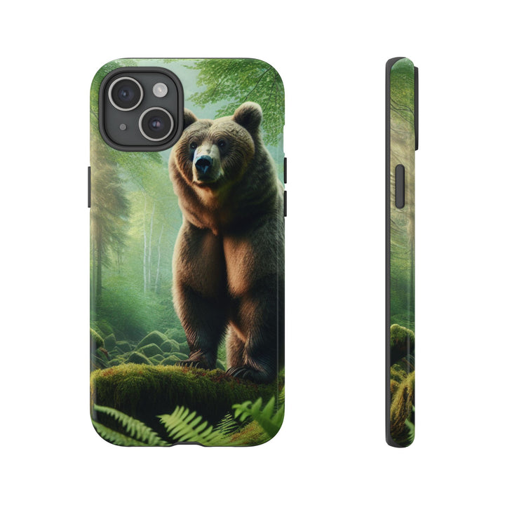 Wildlife Phone Case - Tough Bear Design for Nature Lovers