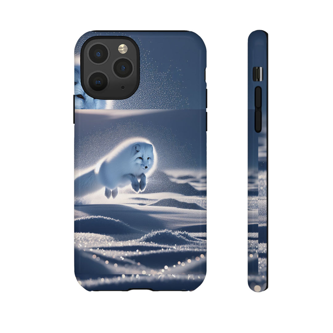 Cute Arctic Fox Phone Case – Tough Protective Cover for Animal Lovers