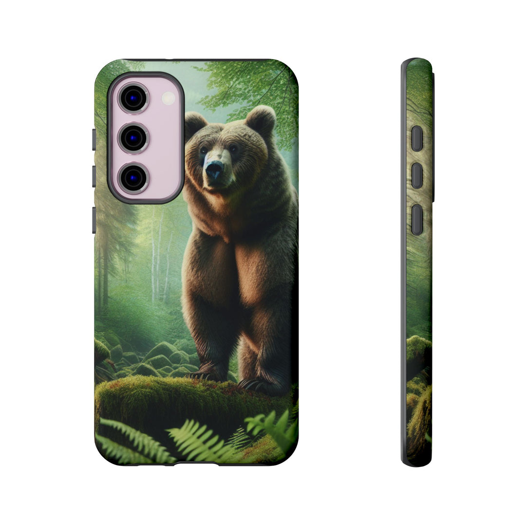 Wildlife Phone Case - Tough Bear Design for Nature Lovers