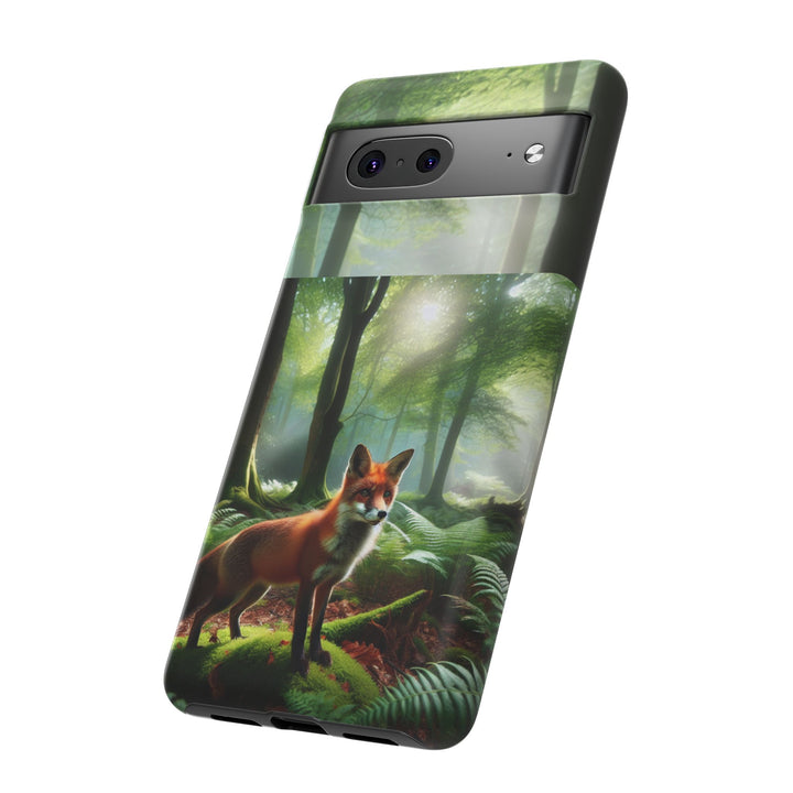 Nature-Inspired Tough Case with Fox Design