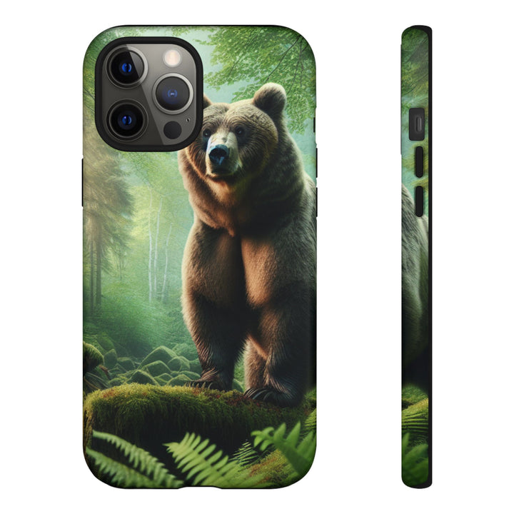 Wildlife Phone Case - Tough Bear Design for Nature Lovers