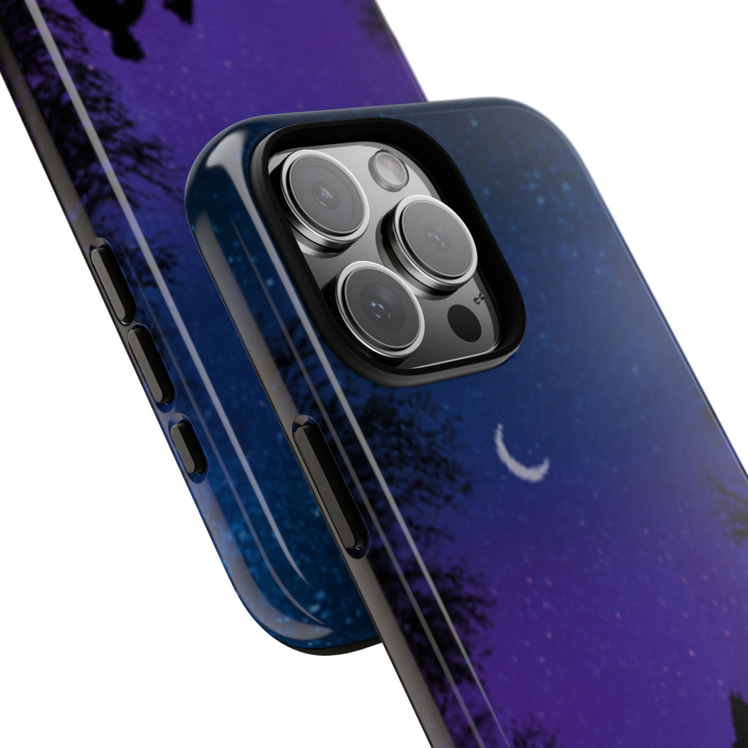 Starry Night Phone Case for Dog Lovers