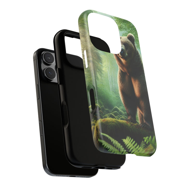 Wildlife Phone Case - Tough Bear Design for Nature Lovers