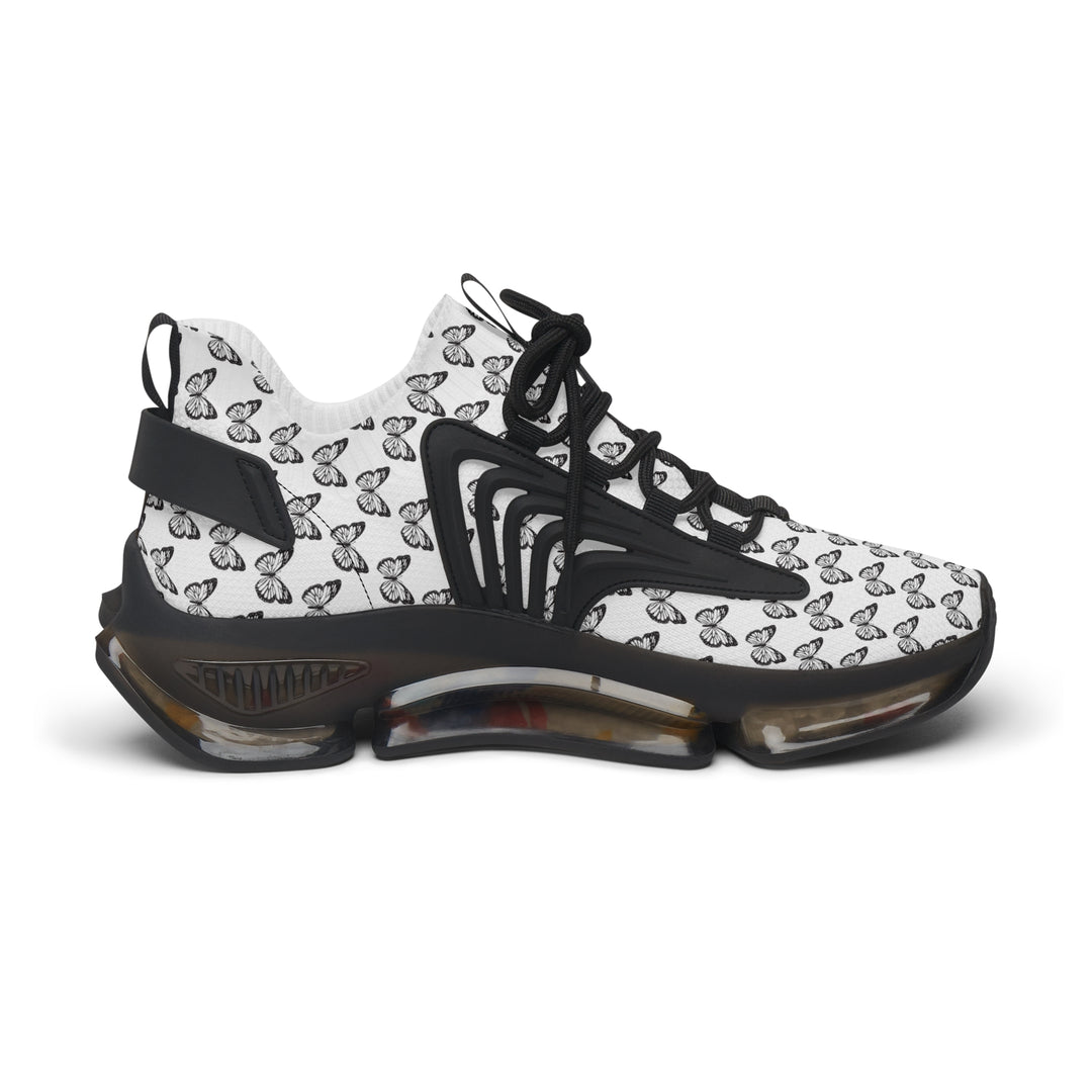Butterfly Pattern Women's Mesh Sneakers - Lightweight and Stylish Athletic Shoes