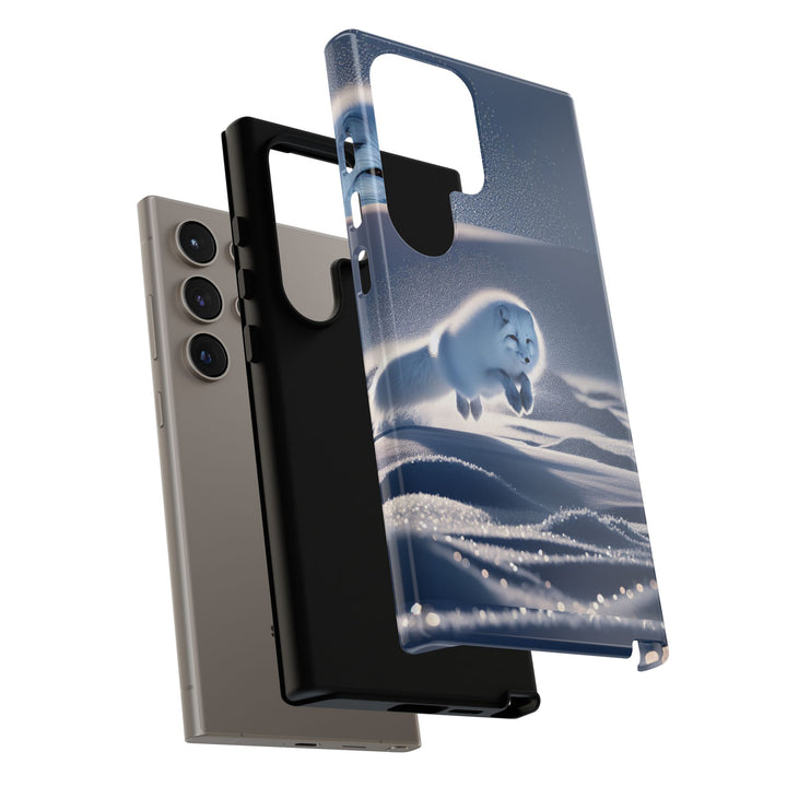 Cute Arctic Fox Phone Case – Tough Protective Cover for Animal Lovers