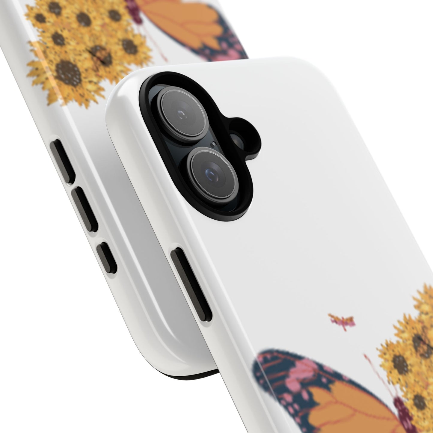 Butterfly & Sunflower Phone Case - "Secrets of Life" Design