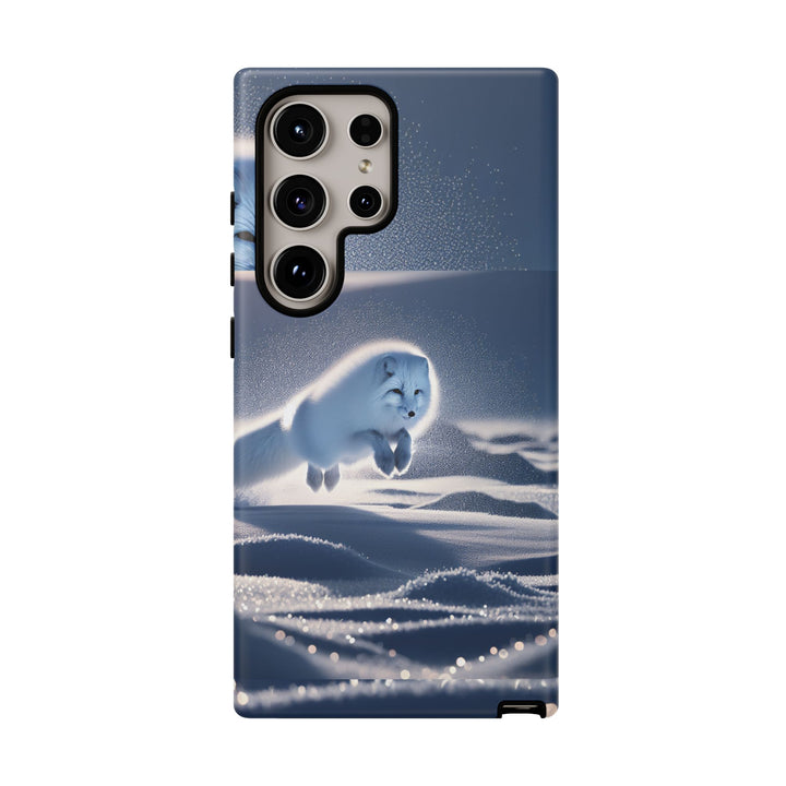 Cute Arctic Fox Phone Case – Tough Protective Cover for Animal Lovers