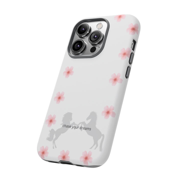 Chase Your Dreams Floral Phone Case