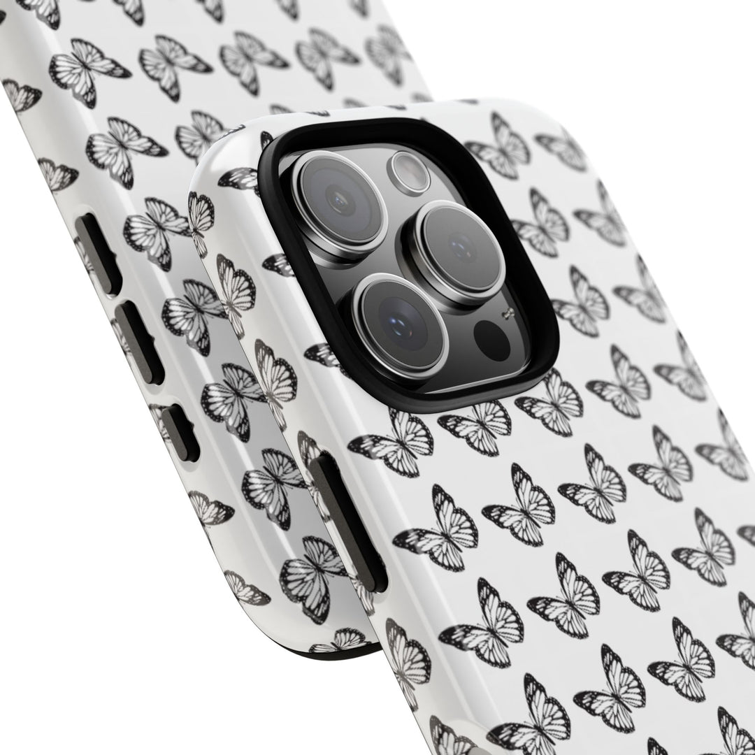 Butterfly Phone Case - Elegant Tough Case for Nature Lovers