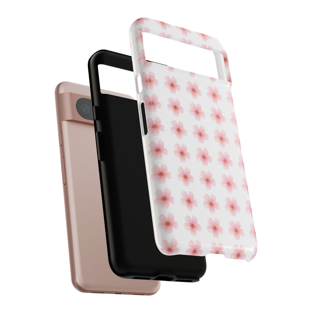 Cherry Blossom Tough Phone Case - Floral Design for Spring & Summer