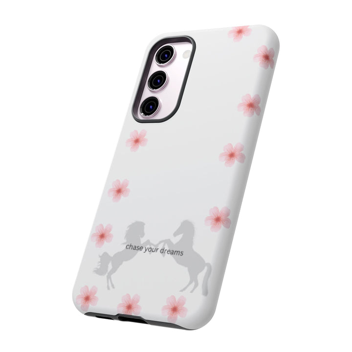 Chase Your Dreams Floral Phone Case