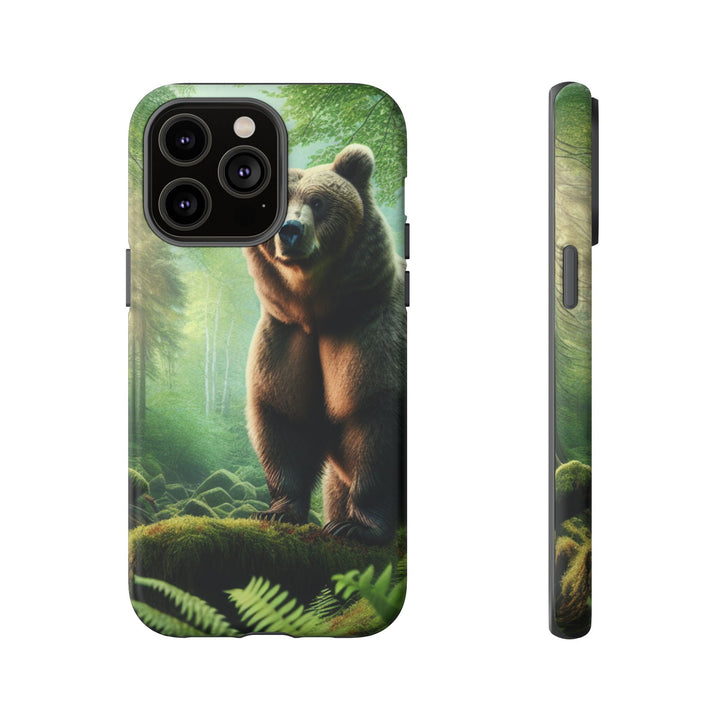 Wildlife Phone Case - Tough Bear Design for Nature Lovers