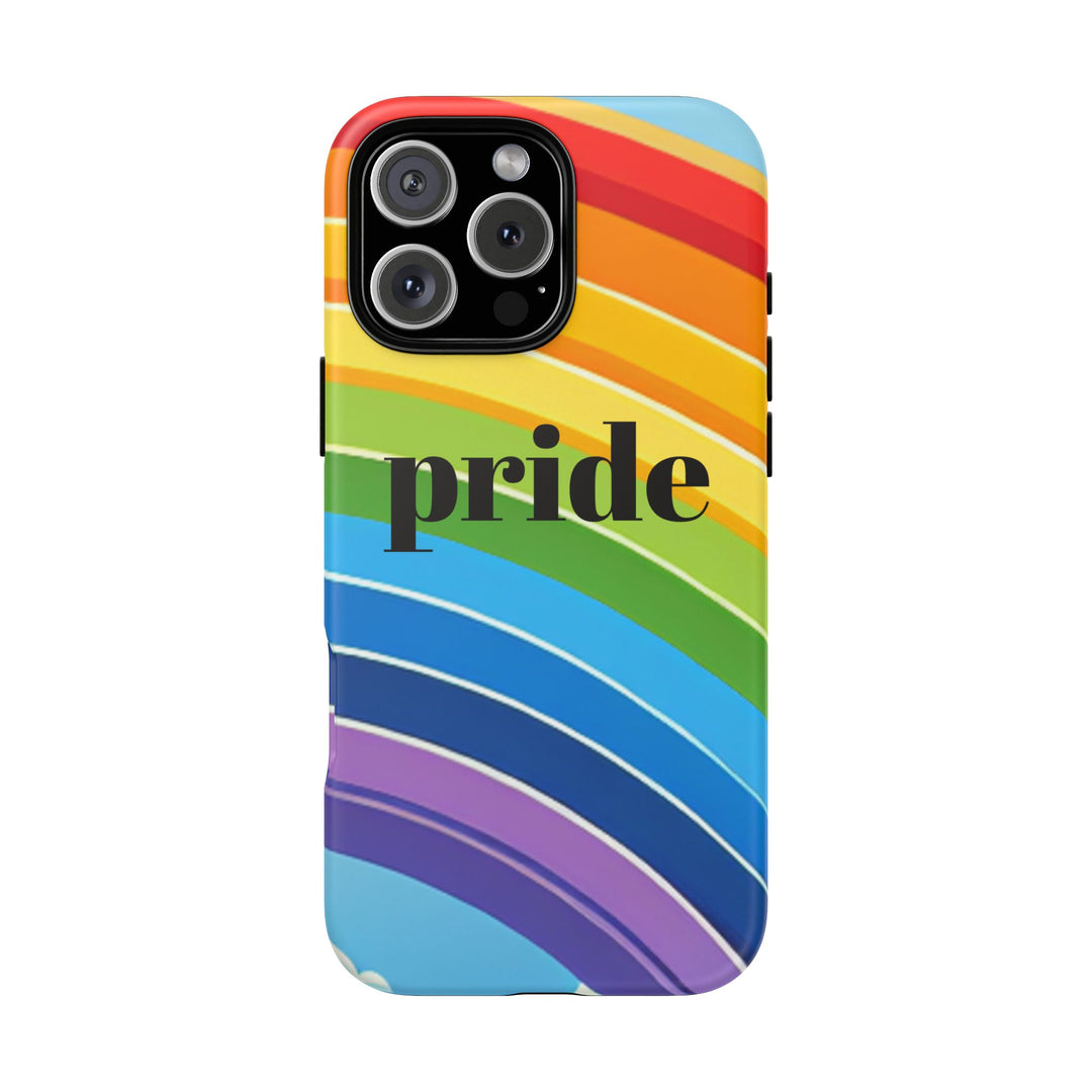 Pride Phone Case - Rainbow Gradient, LGBTQ+ Accessory, Colorful Phone Cover, Unique Gift for Pride Month, Phone Protection