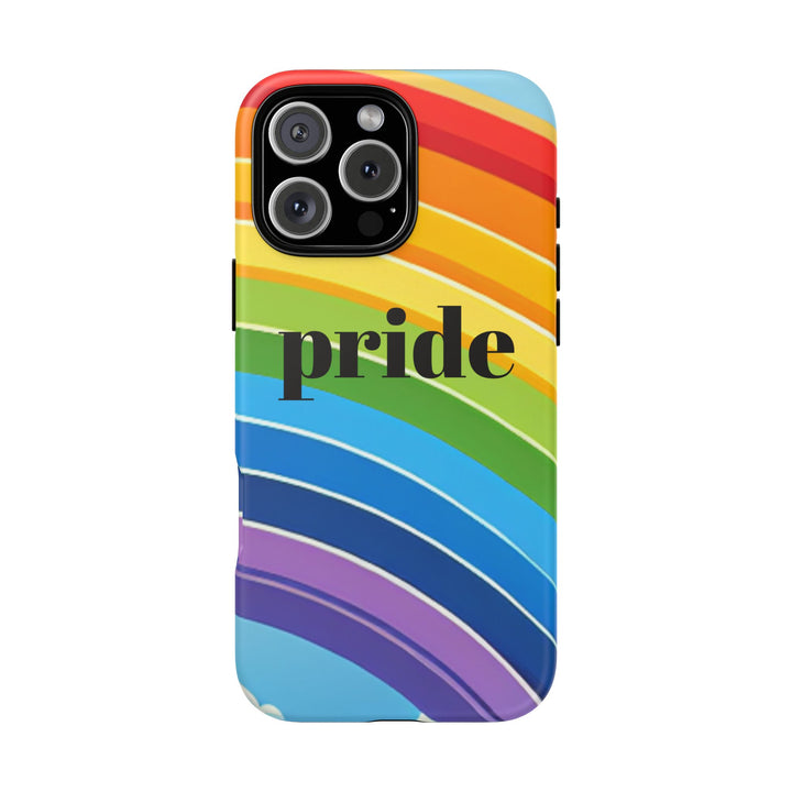 Pride Phone Case - Rainbow Gradient, LGBTQ+ Accessory, Colorful Phone Cover, Unique Gift for Pride Month, Phone Protection