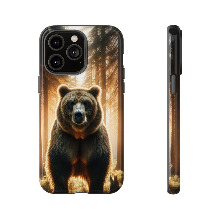 Wildlife Phone Case - Tough Cases with Bear Design, Nature Lover Gift, Animal-Themed Accessories, Eco-Friendly Tech Protection