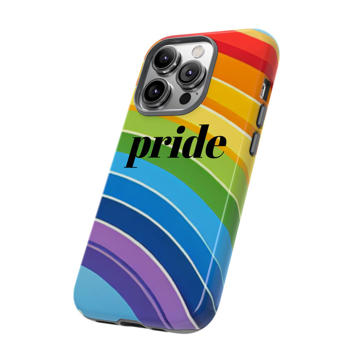 Pride Phone Case - Rainbow Gradient, LGBTQ+ Accessory, Colorful Phone Cover, Unique Gift for Pride Month, Phone Protection