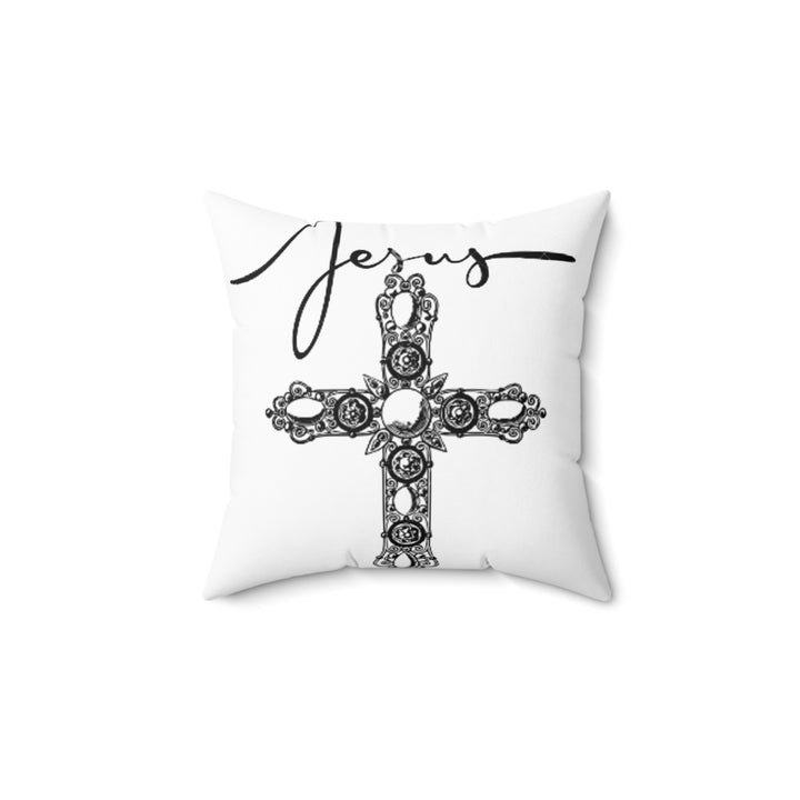 Spun Polyester Square Pillow