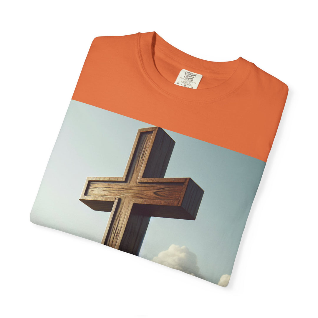 Inspirational Cross T-Shirt, Christian Clothing, Faith-Based Gift, Religious Apparel, Unisex Fashion, Spiritual Wear