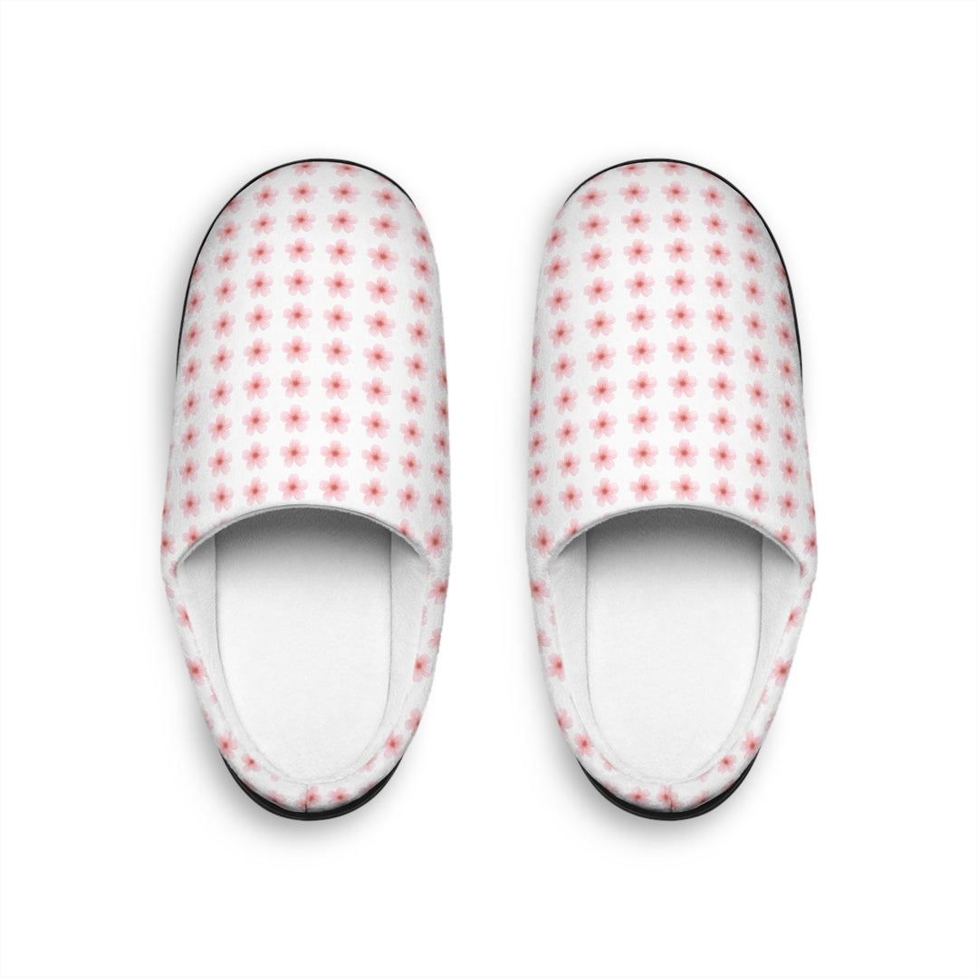 Cozy Floral Women's Indoor Slippers - Perfect for Relaxation & Home Comfort