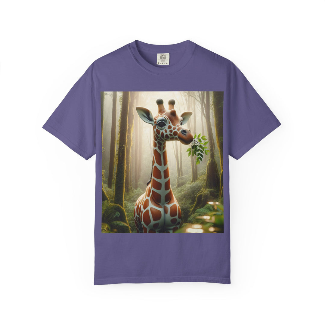 Playful Giraffe Unisex T-Shirt - Nature-Inspired Graphic Tee