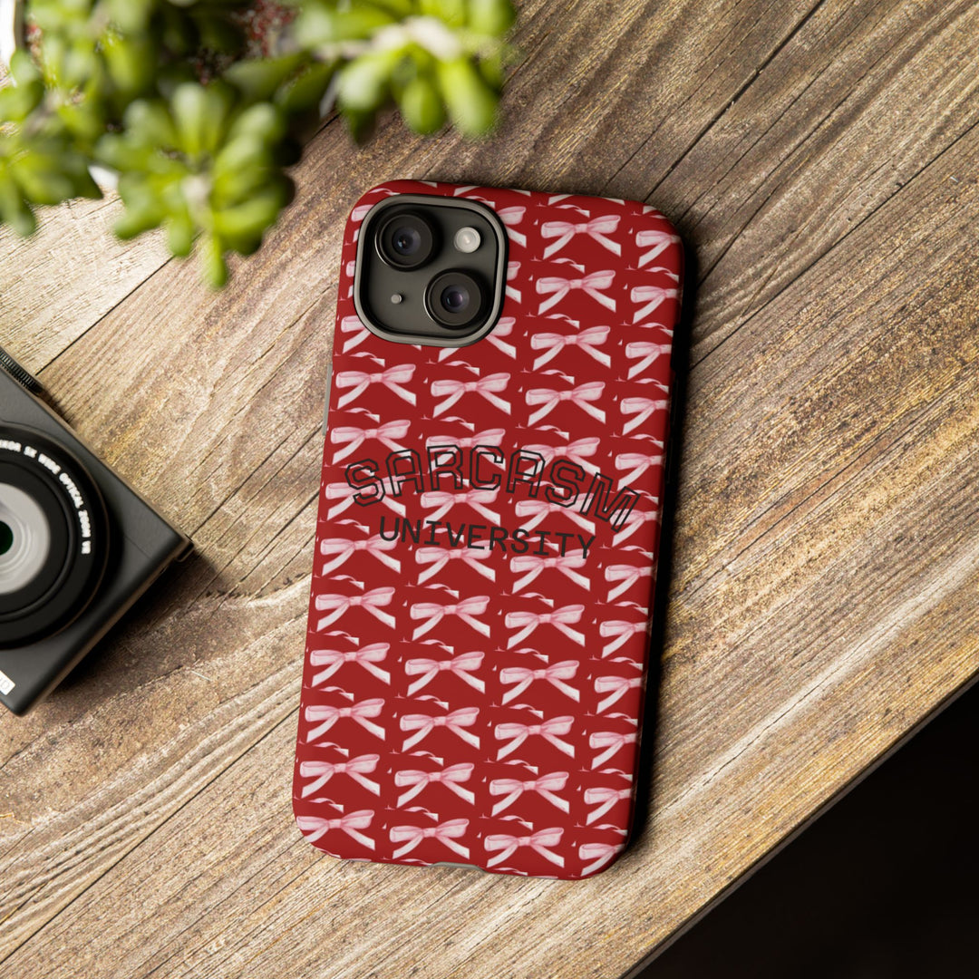 Sarcasm University Phone Case - Tough & Stylish Accessory for Sarcasm Lovers