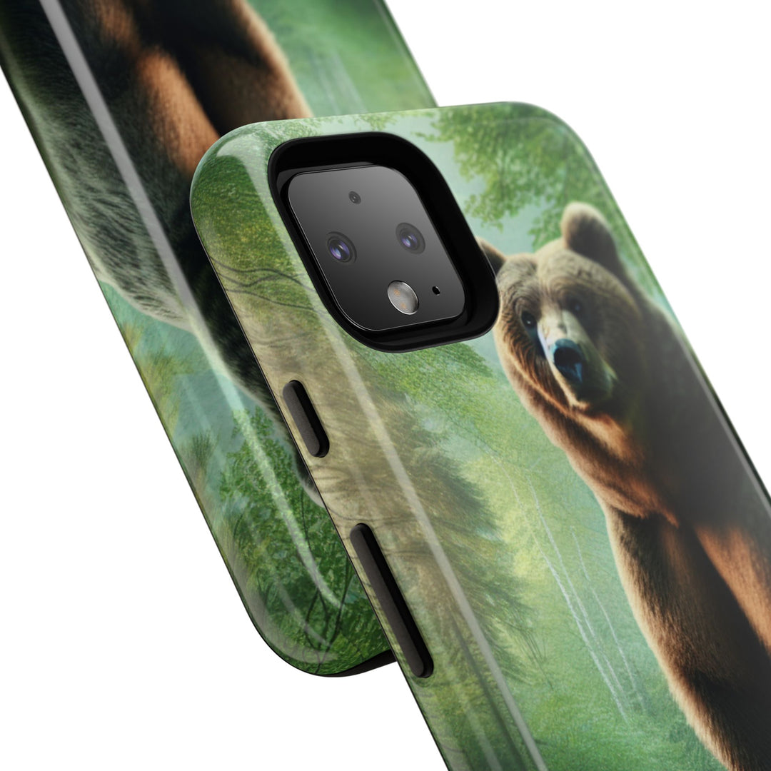 Wildlife Phone Case - Tough Bear Design for Nature Lovers