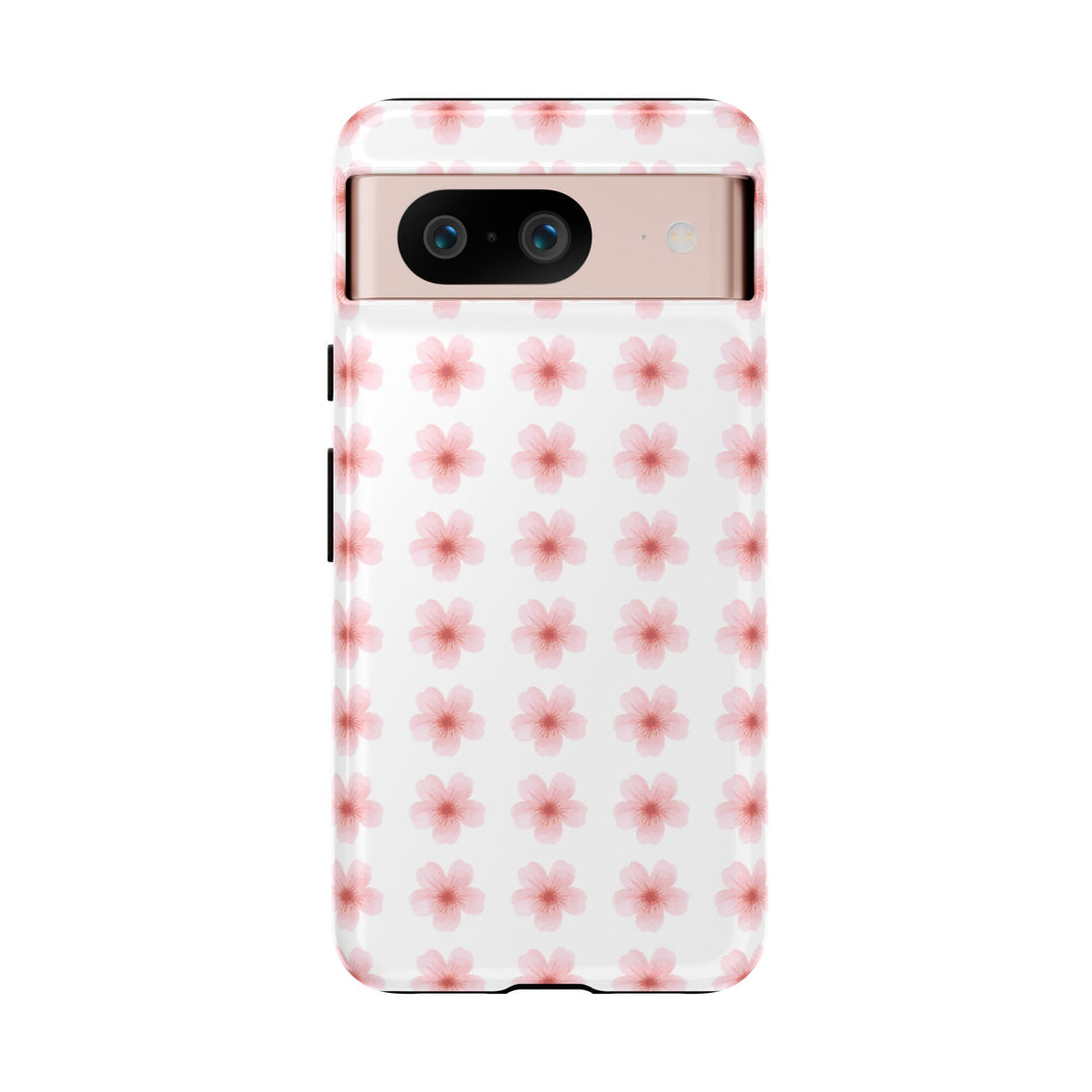 Cherry Blossom Tough Phone Case - Floral Design for Spring & Summer