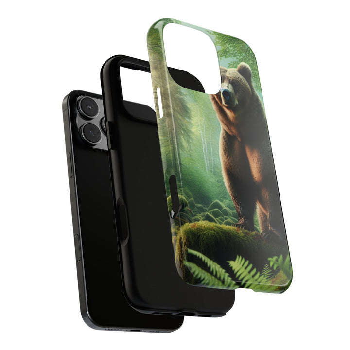 Wildlife Phone Case - Tough Bear Design for Nature Lovers