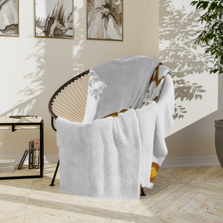 Fly Free Velveteen Microfiber Blanket - Cozy Butterfly Throw for Comfort & Inspiration
