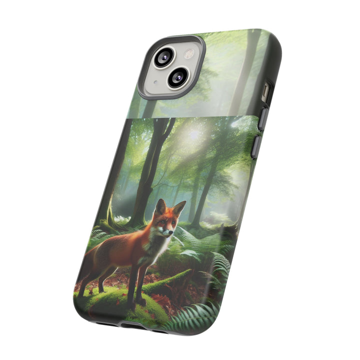 Nature-Inspired Tough Case with Fox Design