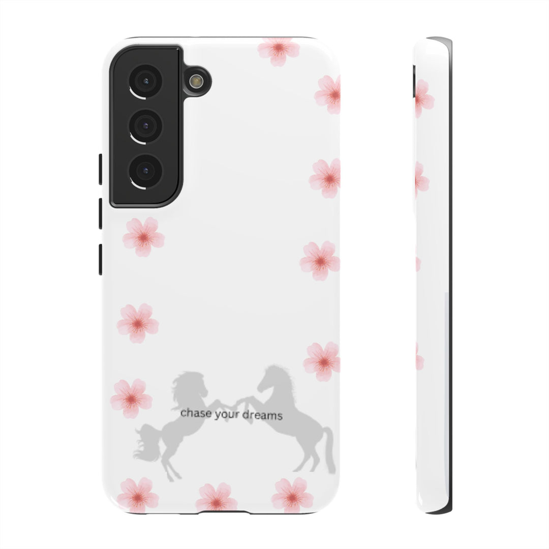 Chase Your Dreams Floral Phone Case