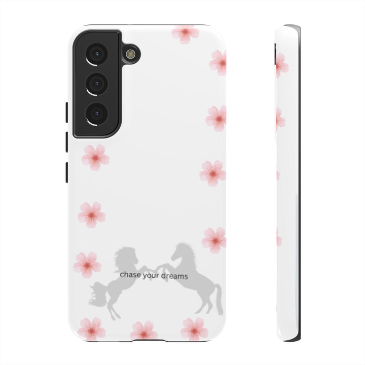 Chase Your Dreams Floral Phone Case
