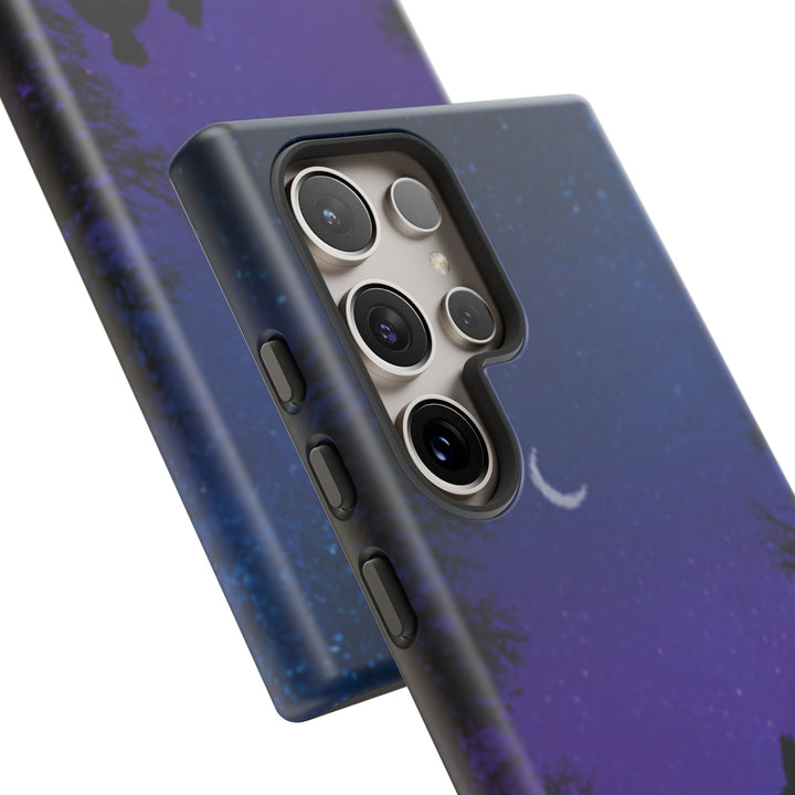 Starry Night Phone Case for Dog Lovers