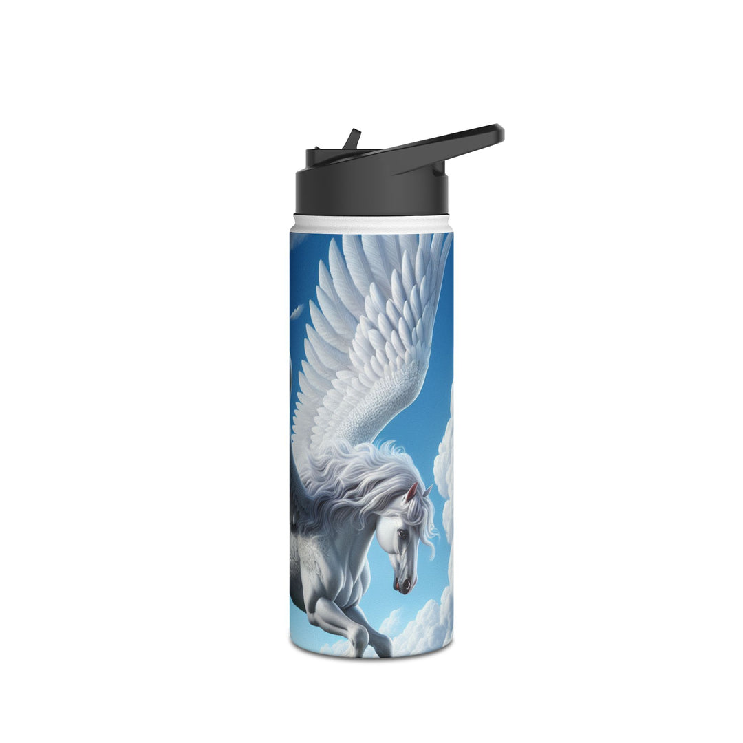 Fantasy Pegasus Stainless Steel Water Bottle - 22 oz, Ideal for Outdoor Adventures