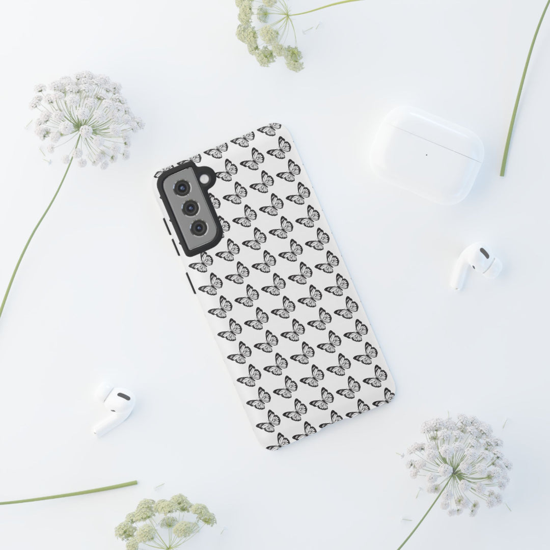 Butterfly Phone Case - Elegant Tough Case for Nature Lovers