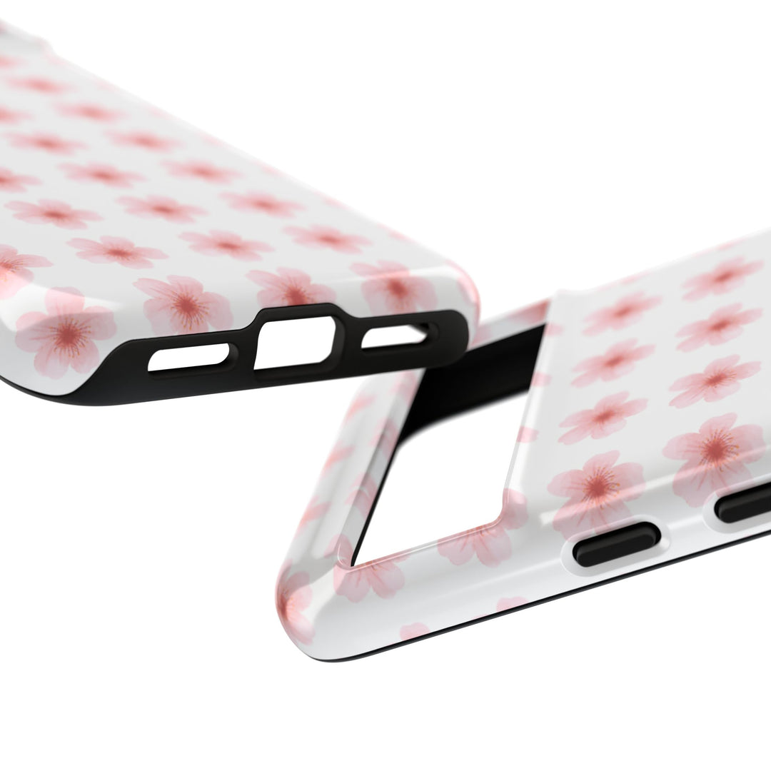 Cherry Blossom Tough Phone Case - Floral Design for Spring & Summer