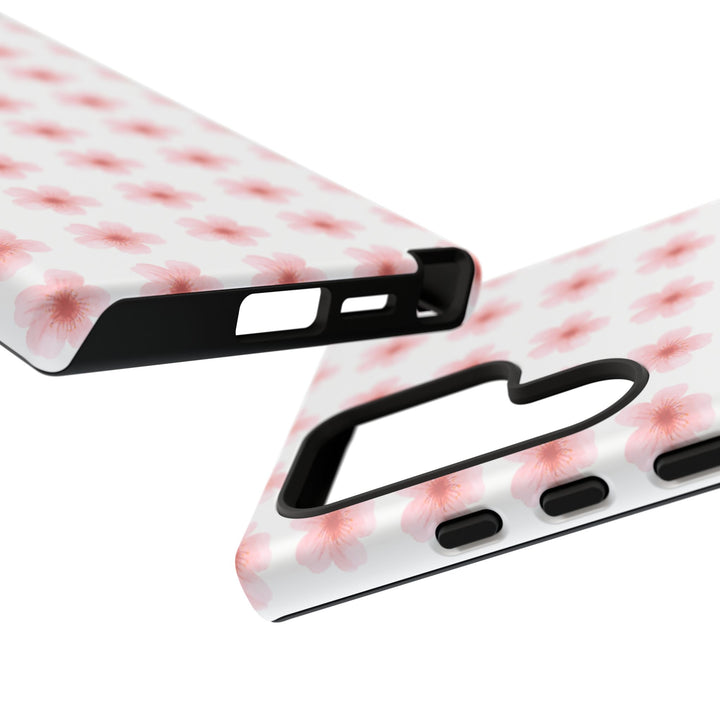 Cherry Blossom Tough Phone Case - Floral Design for Spring & Summer